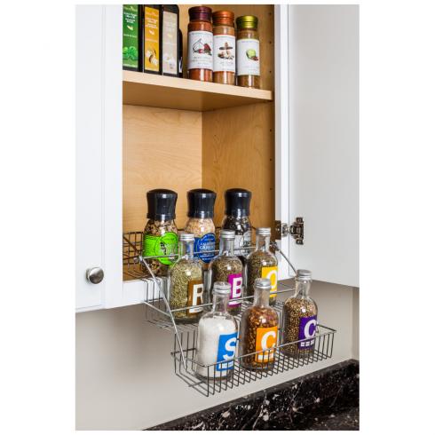 Cabinet Mounted Spice Racks